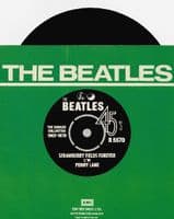 THE BEATLES Strawberry Fields Forever Vinyl Record 7 Inch Parlophone 1976.